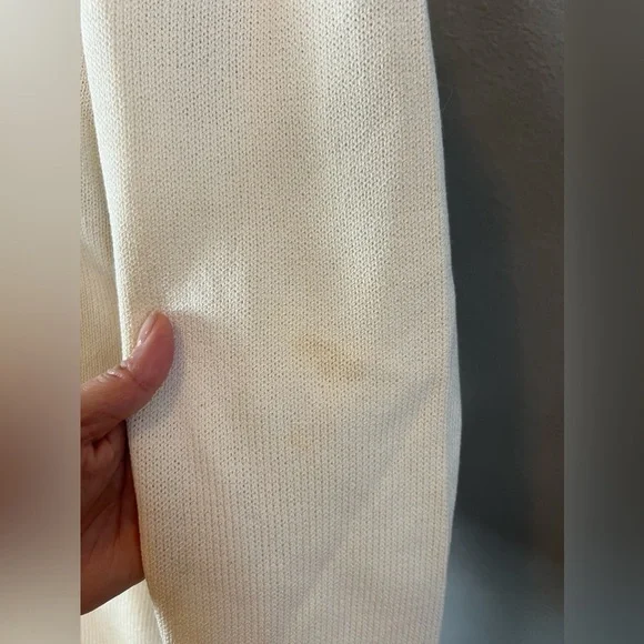 St. John Collection Santana Knit
Jacket in Vanilla/Black - Picture 8 of 11